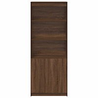 vidaXL Skåp brun ek 70x35x180 cm konstruerat trä