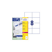 AVERY Etikett AVERY Laser 105x74mm 800/fp