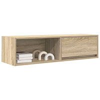 vidaXL TV-bänk sonoma ek 100x31x25,5 cm konstruerat trä