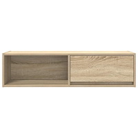 vidaXL TV-bänk sonoma ek 100x31x25,5 cm konstruerat trä