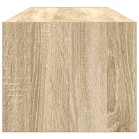 vidaXL TV-bänk sonoma ek 100x31x25,5 cm konstruerat trä