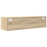 vidaXL TV-bänk sonoma ek 100x31x25,5 cm konstruerat trä