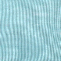 vidaXL Voile gardiner med öglor 2 st, turkos 140x175 cm