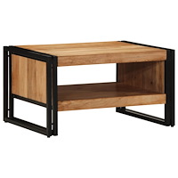 vidaXL Soffbord 70x50x38 cm massivt trä akacia