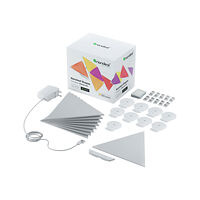 Nanoleaf Nanoleaf Shapes Smarter Kit - trådlös belysningsuppsättning - LED x 9 - 1.7 W - 16 miljoner färger - 1200-6500 K - trian...