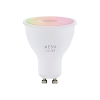 EGLO Eglo Mesh Color - LED-spotlight - GU10 - 4.9 W - RGB/justerbart vitt ljus - 2700-6500 K - matt vit