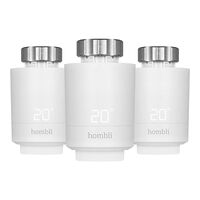 Hombli Hombli HBPP-0112 - Expansion Pack - elementtermostat - smart, 2+1 - Bluetooth LE - vit (paket om 3)