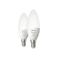 Philips HUE Philips Hue White and Color Ambiance - LED-glödlampa - form: B39 - E14 - 4 W - 16 miljoner färger - 2000-6500 K (paket o...