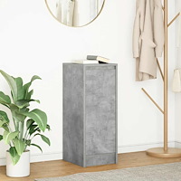 vidaXL Skänk betong grå 29,5x34x76 cm konstruerat trä