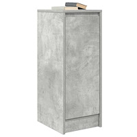 vidaXL Skänk betong grå 29,5x34x76 cm konstruerat trä