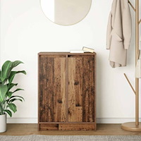 vidaXL Skänk gammalt trä 57x34x76 cm konstruerat trä