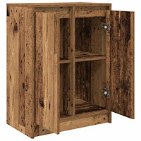 vidaXL Skänk gammalt trä 57x34x76 cm konstruerat trä