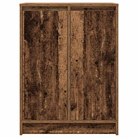 vidaXL Skänk gammalt trä 57x34x76 cm konstruerat trä