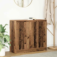 vidaXL Skänk gammalt trä 85x34x76 cm konstruerat trä