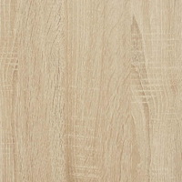 vidaXL Skrivbord sonoma ek 120x42x76 cm konstruerat trä