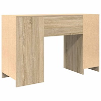 vidaXL Skrivbord sonoma ek 120x42x76 cm konstruerat trä