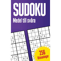 Legind A/S Sudoku : medel til svåra, 256 utmaningar (häftad)