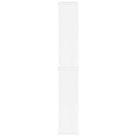 vidaXL Sidoskåp 5 st "ODDA" vit 40x24x79 cm massivt trä furu