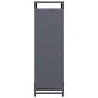 vidaXL Vedställ antracit 44x28x90 cm kallvalsat stål