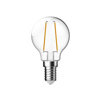 GP GP - LED-glödlampa med filament - form: miniglob - klar finish - E14 - 2 W - 2700 K