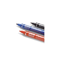 Pentel Märkpenna perm. PENTEL N50 rund svart