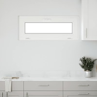 vidaXL Källarfönster "RISOR" 110x40 cm lutbart 2-glas antracit