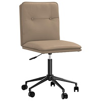 vidaXL Matstol Cappuccino konstläder