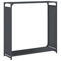 vidaXL Vedställ antracit 90x28x90 cm kallvalsat stål