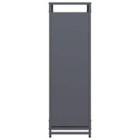 vidaXL Vedställ antracit 90x28x90 cm kallvalsat stål
