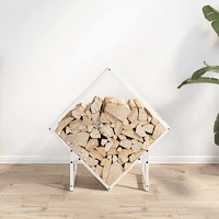 vidaXL Vedställ vit 60x25x60 cm kallvalsat stål