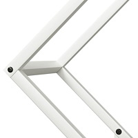 vidaXL Vedställ vit 60x25x60 cm kallvalsat stål