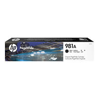 Hewlett-Packard HP 981A - svart - original - PageWide - bläckpatron