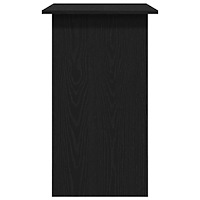 vidaXL Skrivbord svart ek 80x45x74 cm konstruerat trä