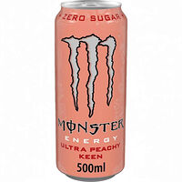 MONSTER ENERGY Monster Energy Ultra Peachy Keen Zero Sugar Energidryck 50 cl