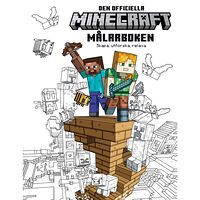 Tukan Förlag Minecraft : Den officiella målarboken : Skapa, utforska, relaxa (häftad)