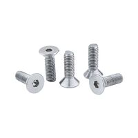 KUPO Kupo KS-293 3/8"-16Unc X 1-1/4" Stainless Hex Flat Head Screw Set (5Pcs)