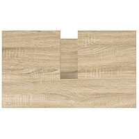 vidaXL Tvättställsskåp med lådor sonoma-ek 60x34,5x60 cm