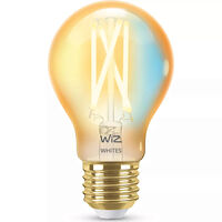 WiZ WiFi Smart LED E27 50W Filament Bärnstensgul Varm-kallvit 640 lm