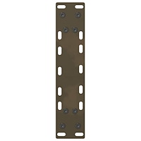 vidaXL Soffbordsben naturstål 2 st 28x(42-43) cm stål