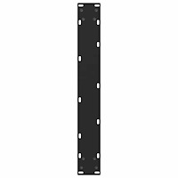 vidaXL Barbordsben svarta 2 st 60x(100-101) cm stål