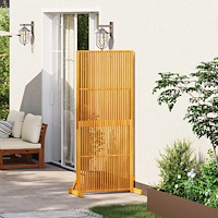 vidaXL Avskildhetsskydd inomhus/utomhus 180,5 cm massivt akaciaträ
