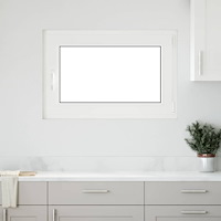 vidaXL Källarfönster RISOR 60x80 cm tilt&turn DIN höger vit