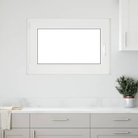 vidaXL Källarfönster RISOR 60x80 cm tilt&turn DIN vänster vit