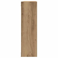 vidaXL Vägghylla artisan ek 75x16x55 cm konstruerat trä