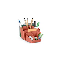 CEP Prylställ CEP Terranova 8-fack orange