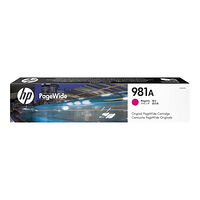Hewlett-Packard HP 981A - magenta - original - PageWide - bläckpatron