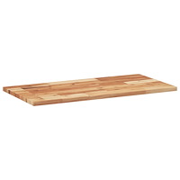 vidaXL Svävande hylla 80x40x2 cm behandlat massivt akaciaträ