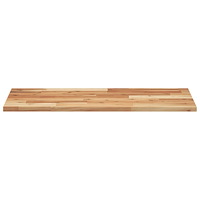 vidaXL Svävande hylla 80x40x2 cm behandlat massivt akaciaträ
