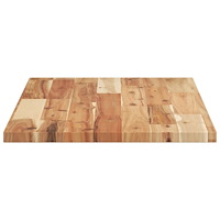 vidaXL Svävande hylla 80x40x2 cm behandlat massivt akaciaträ