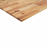 vidaXL Svävande hylla 80x40x2 cm behandlat massivt akaciaträ